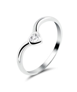 Heart Silver Ring NSR-547